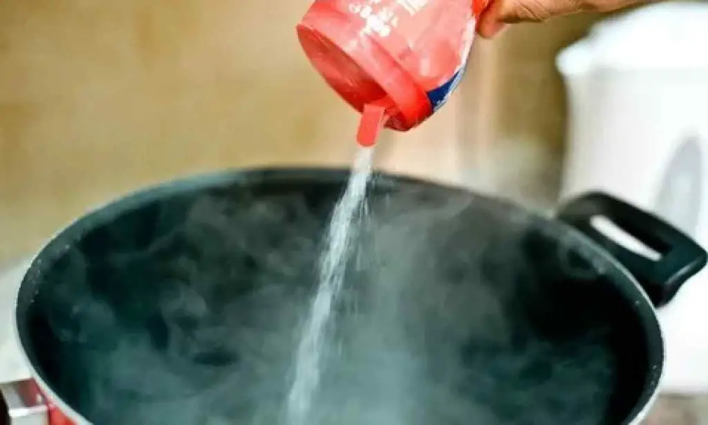 Washing Dishes With Baking Soda heating method