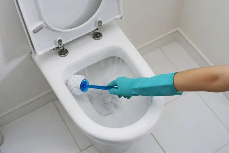 Clean Urine Stains Around Toilet